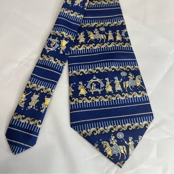 Linco Indian Silk Tie - Picture 4 of 5